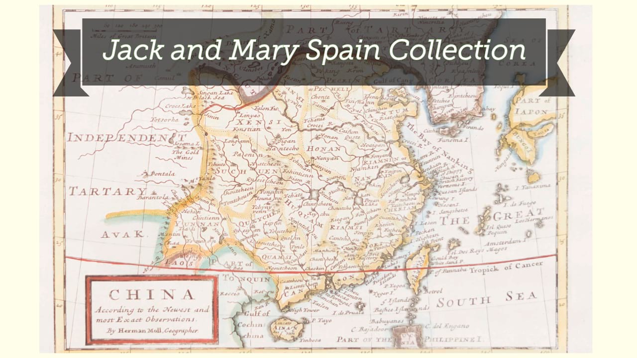 Bookplate for Jack and Mary Spain