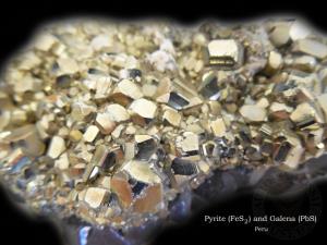 Pyrite and Galena