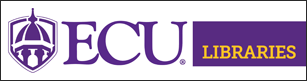 ECU Main Campus Library Logo and link