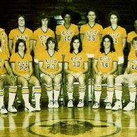 ECU Women’s Basketball Team, Buccaneer (1976, p. 201.