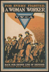 For every fighter a woman worker Y.W.C.A.