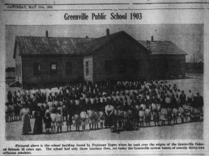 Greenvill Public School 1903