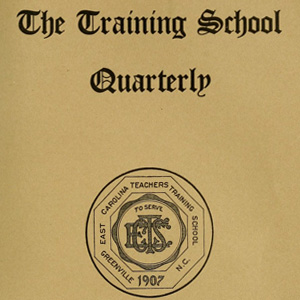 Training School Quarterly cover